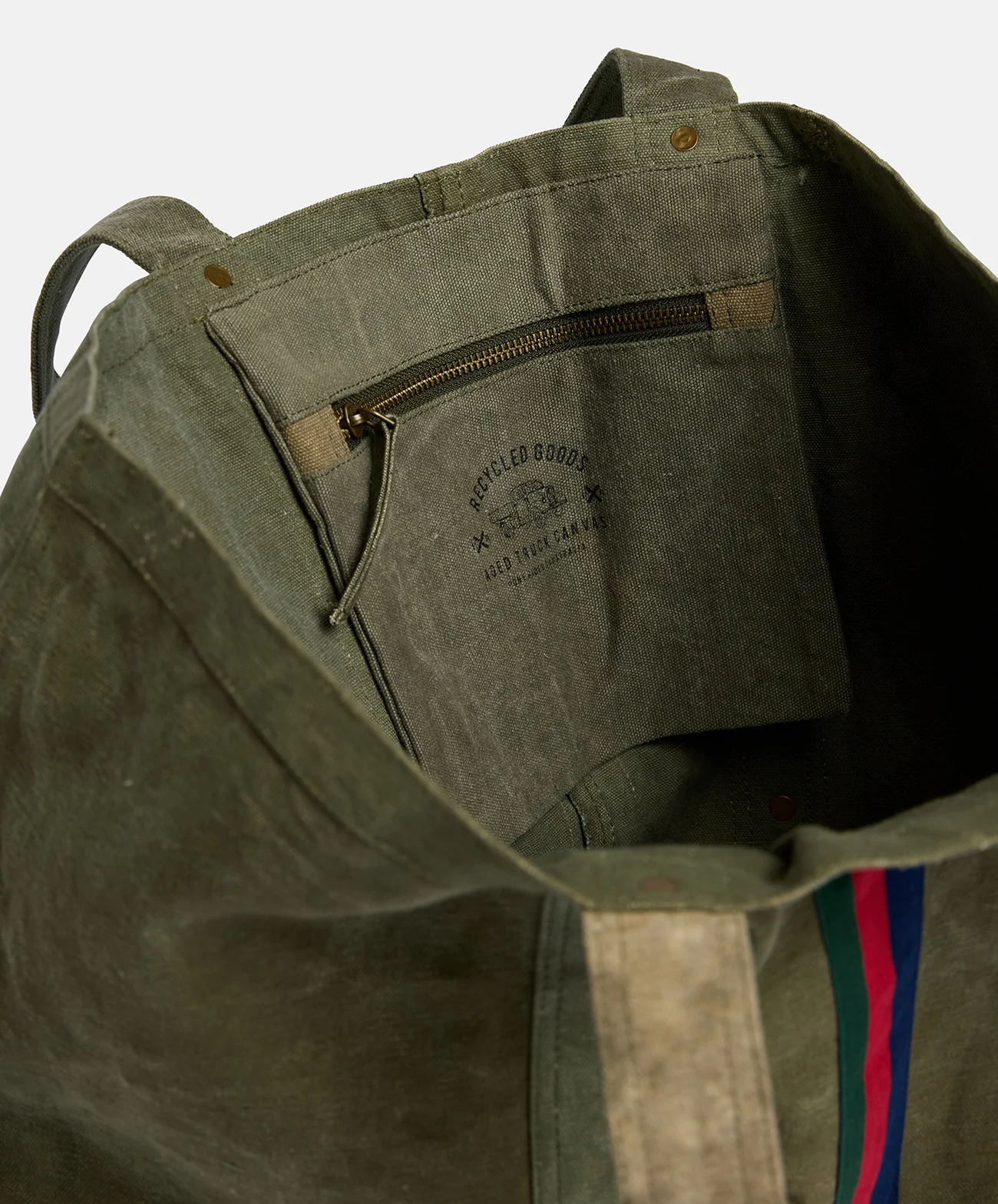 Escapee Large Canvas Tote Bag