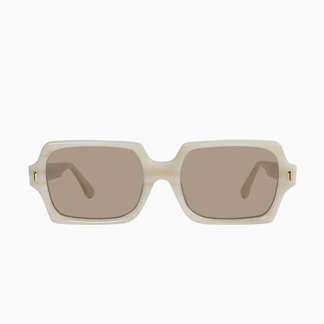 Liberty - Travertine w. Gold Metal/Brown Gradient Lens