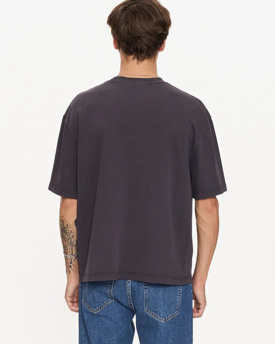 Orbital Box Fit Oversize Cropped Tee