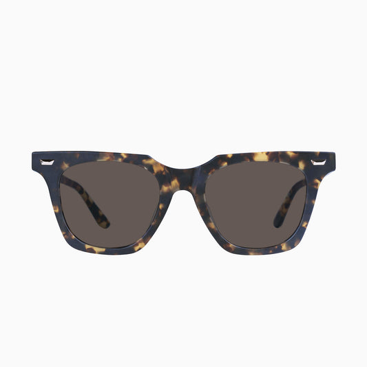 Prisoner II - Matte Clear Tort w. 24k Gold Metal Trim/Brown Lens