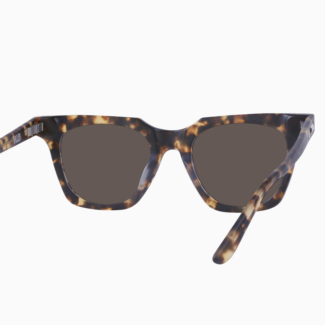 Prisoner II - Matte Clear Tort w. 24k Gold Metal Trim/Brown Lens