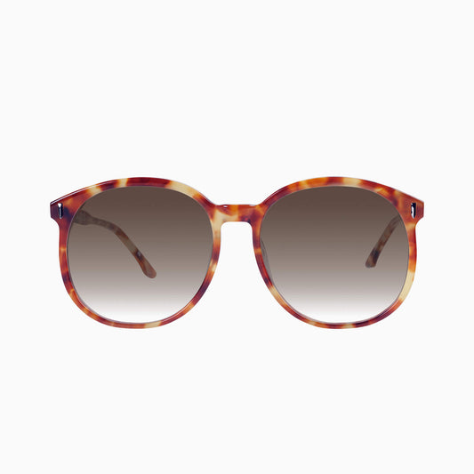 Radius - Maple Tort w. Gold Metal/Brown Gradient Lens