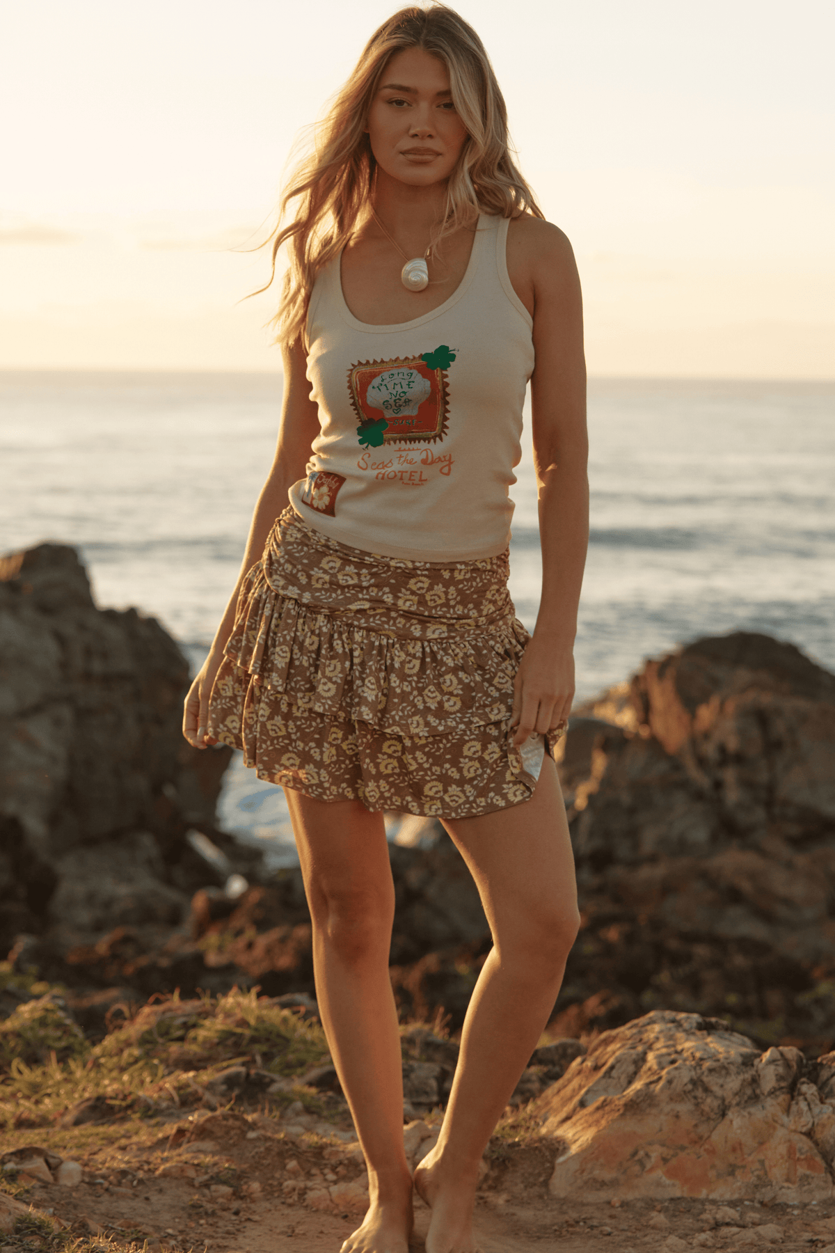 The Seas the Day Ra-Ra Skirt