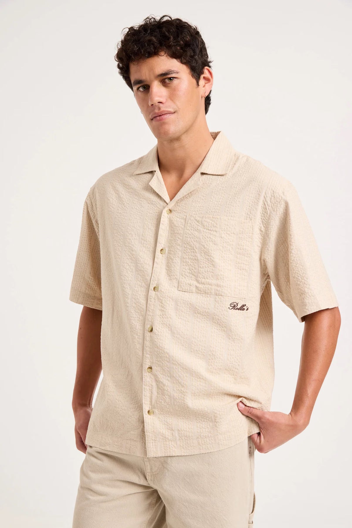 Signature Bowler Stone Shirt