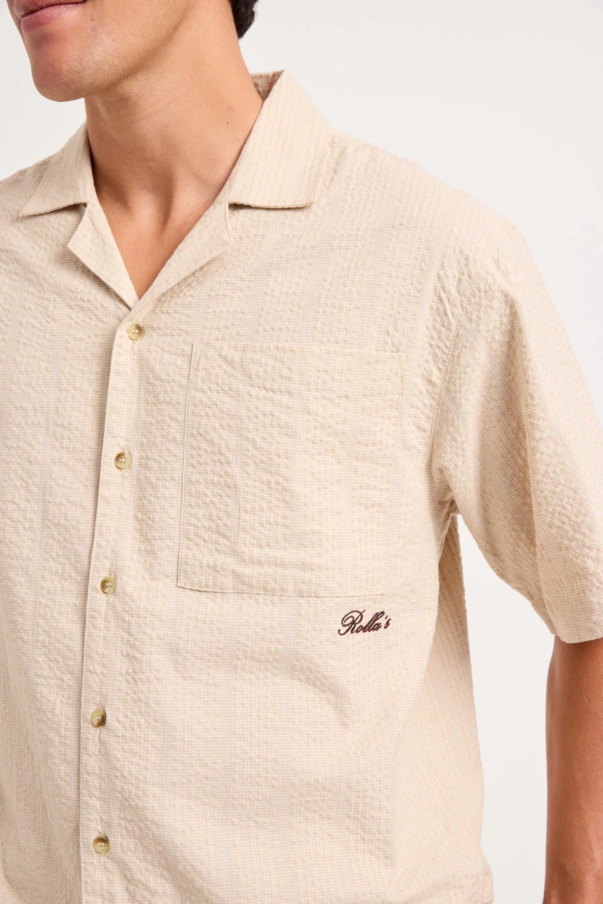 Signature Bowler Stone Shirt
