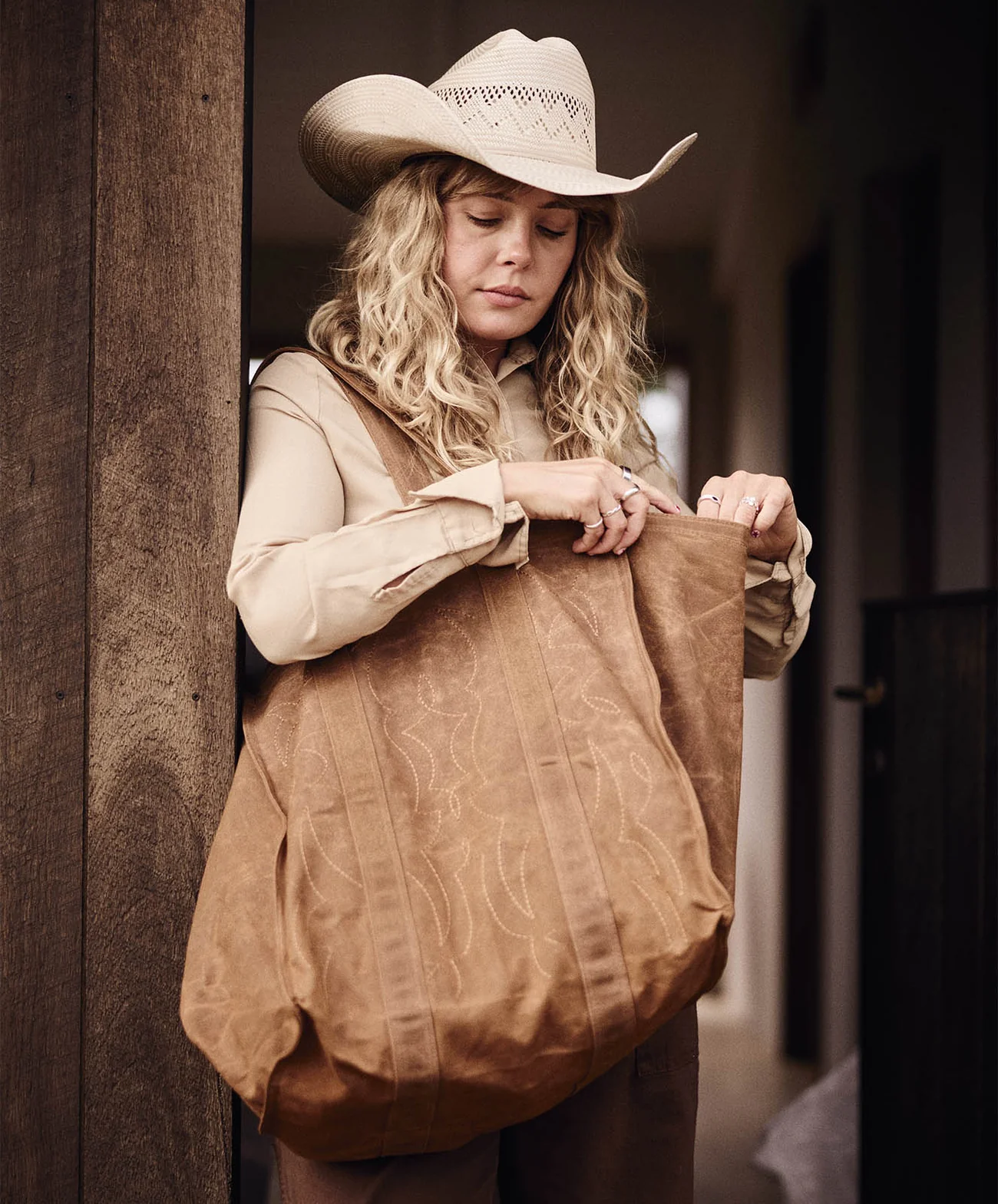 Market Canvas Tote Bag