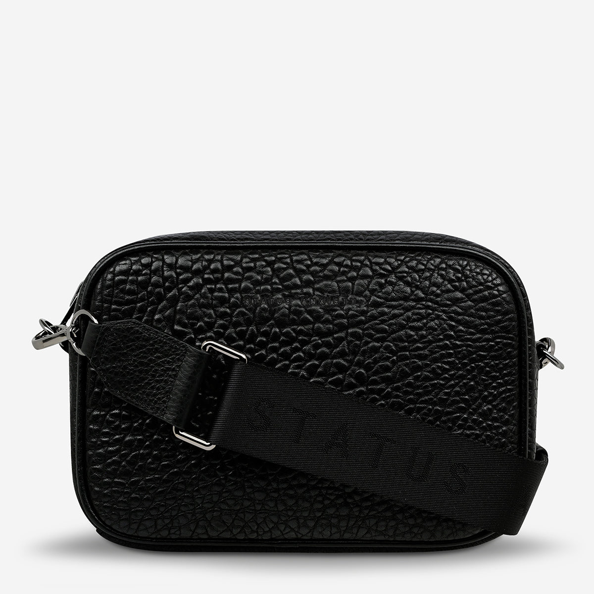 Plunder with Webbed Strap - Black Bubble