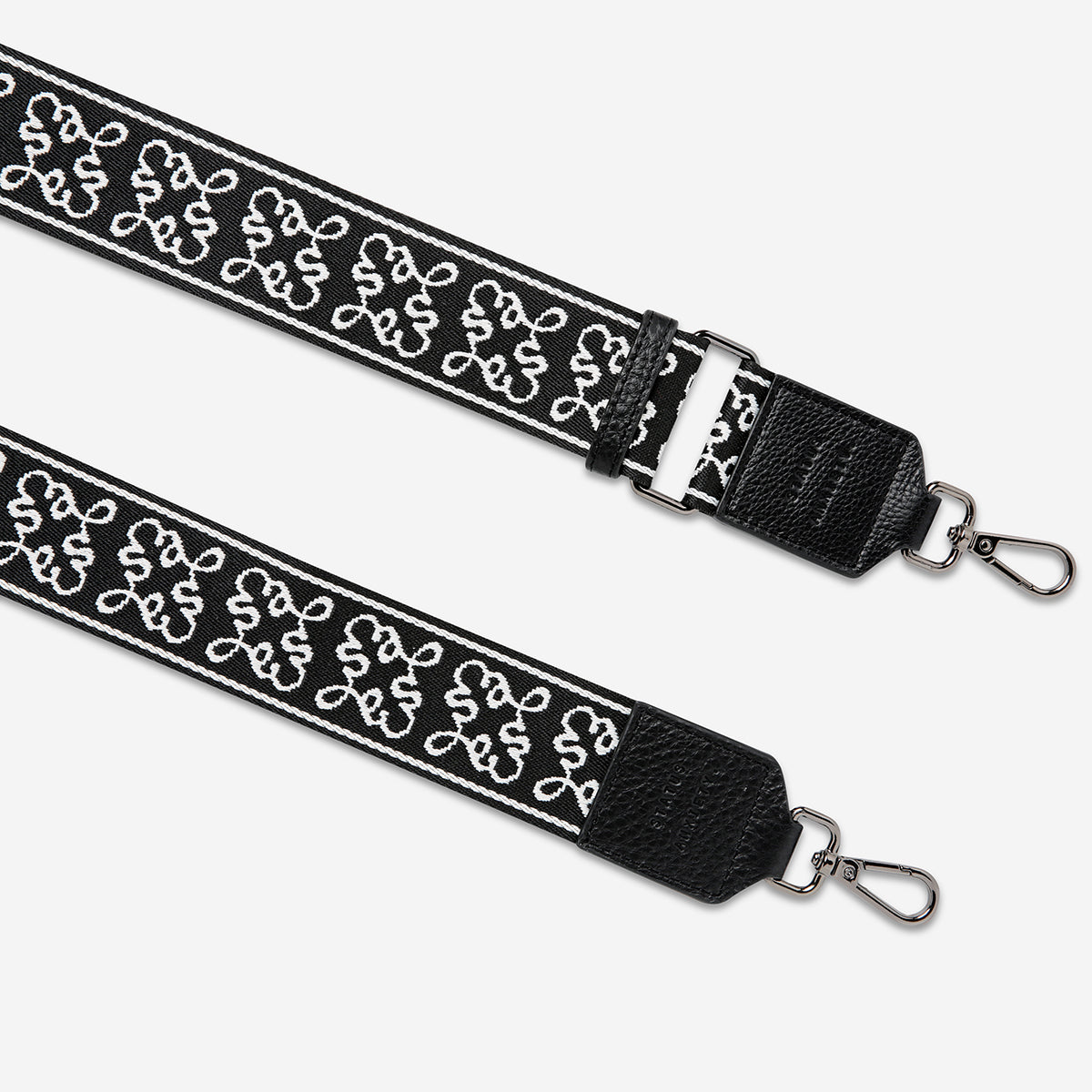 Jacquard Strap Medium - Black
