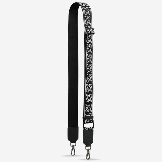 Jacquard Strap Medium - Black