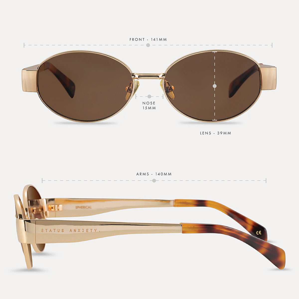 Spherical Sunglasses
