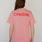 The Girlfriend Tee Pink/Red